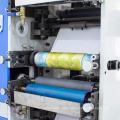 RTRY-320E roll to roll adhesive sticker flexo label printing machine